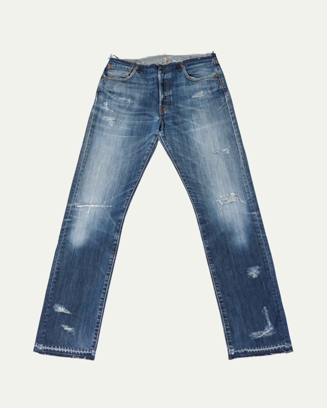 INDIGO NO-WAIST TRASHER W33/L34