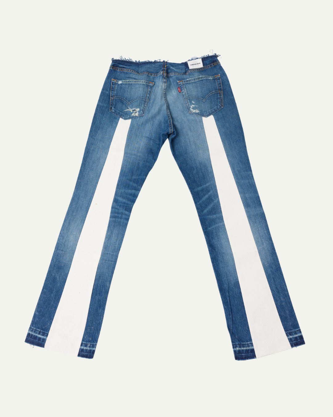 INDIGO NO-WAIST ARCH DENIM W33/L33