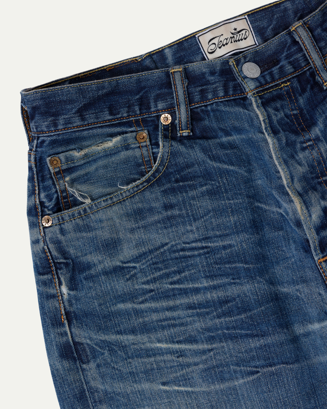 WHISKER TONAL ARCH DENIM W29/L30