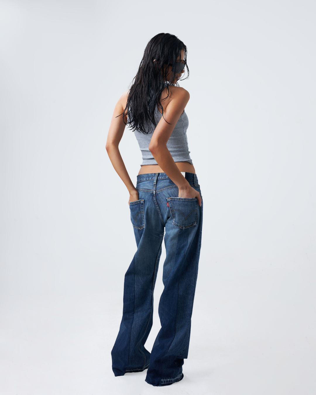 INDIGO TONAL ARCH DENIM W28/L32