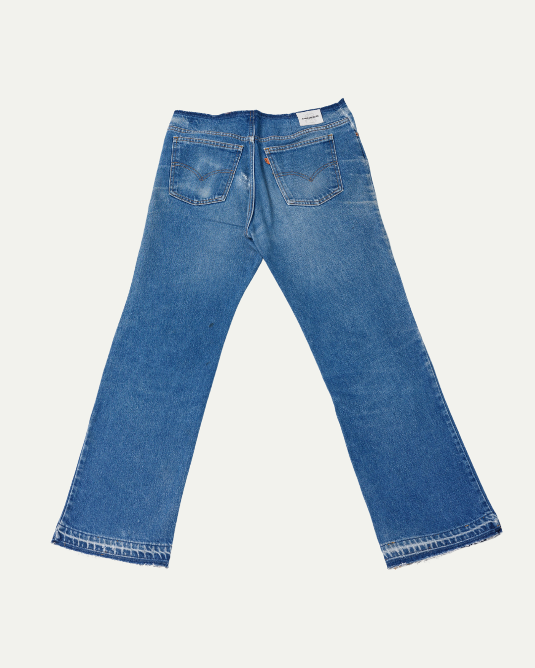 NO WAIST WHISKER FADE JEAN W34/L30