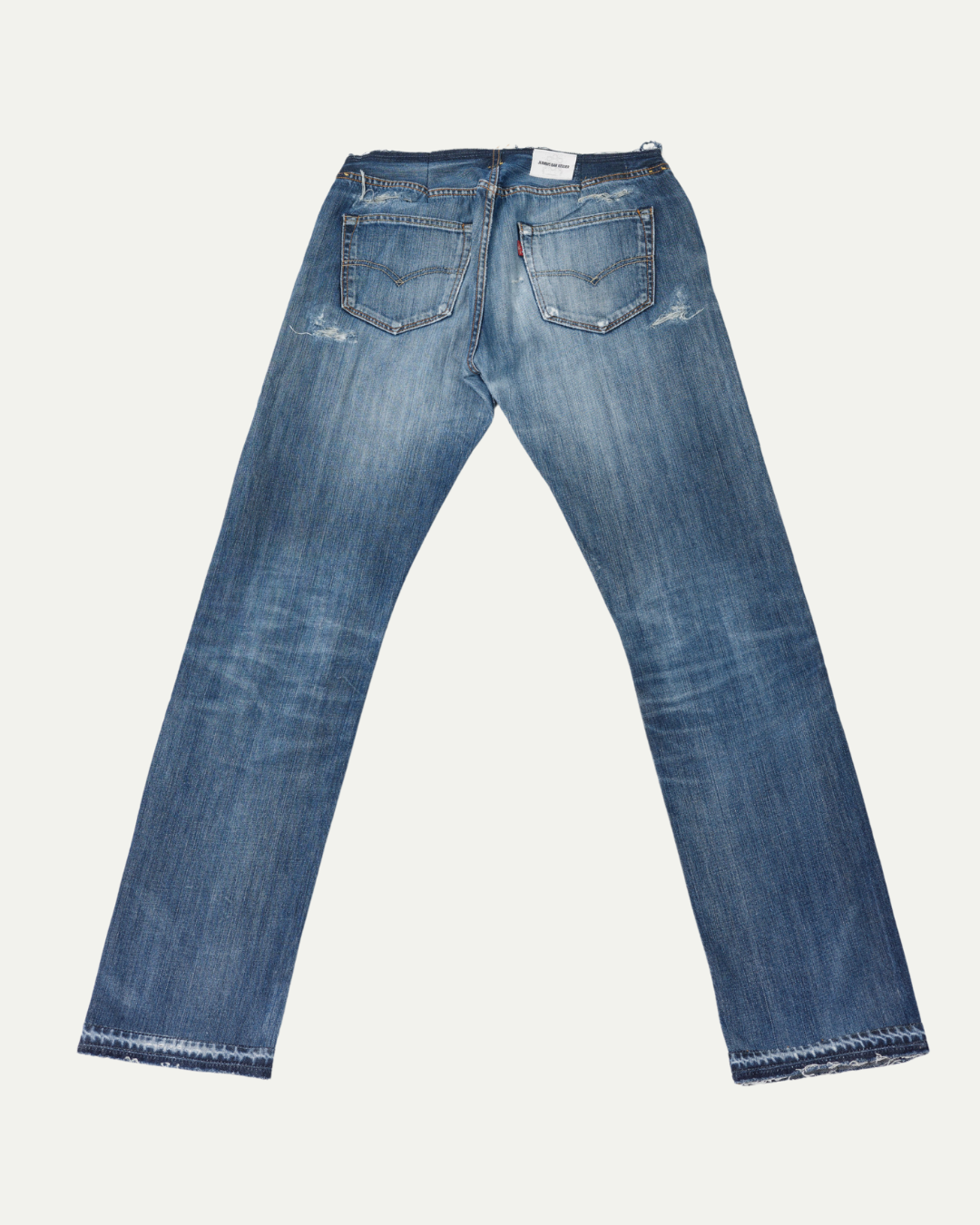 INDIGO NO-WAIST TRASHER W33/L34