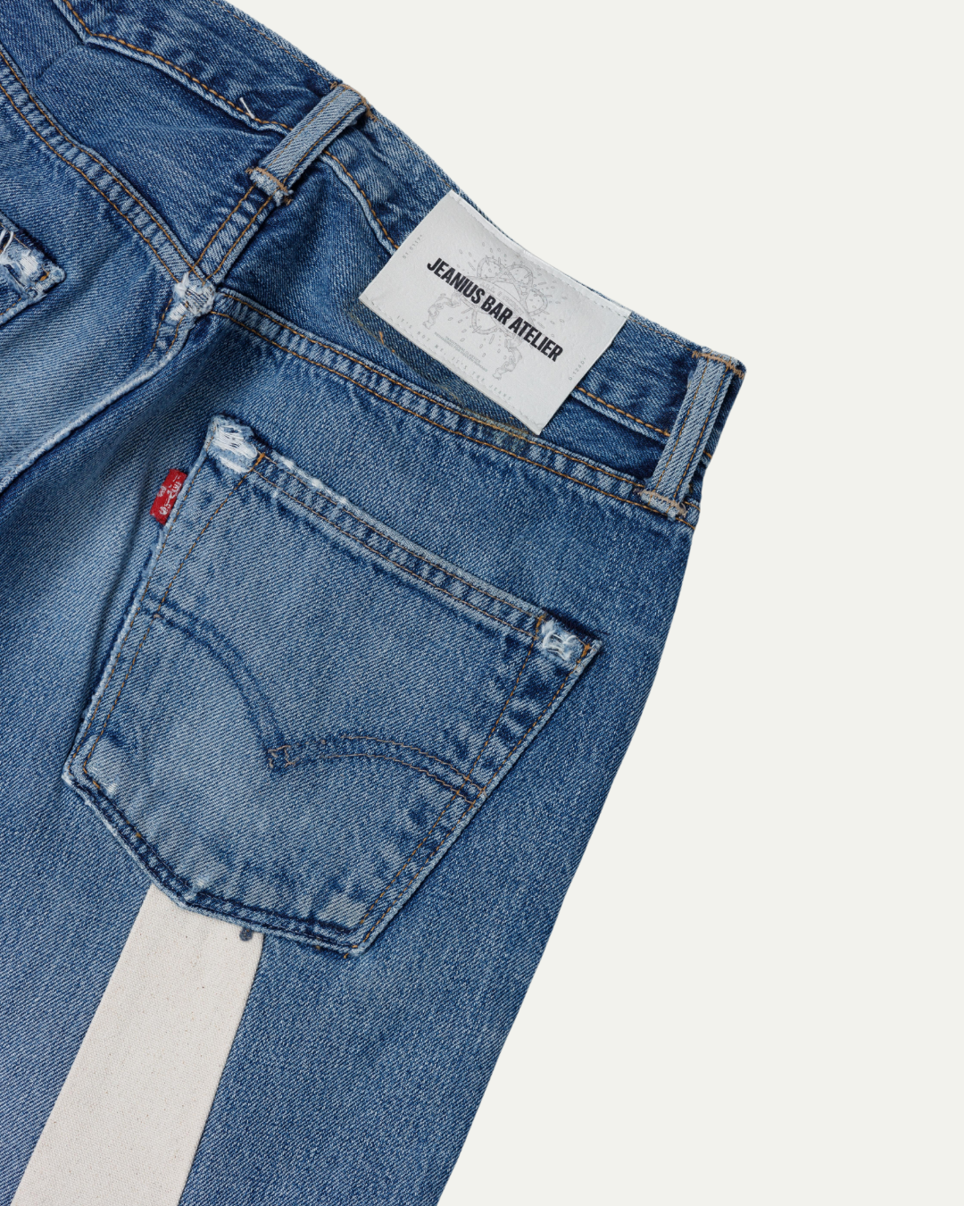 INDIGO WHISKER ARCH DENIM W26/L32