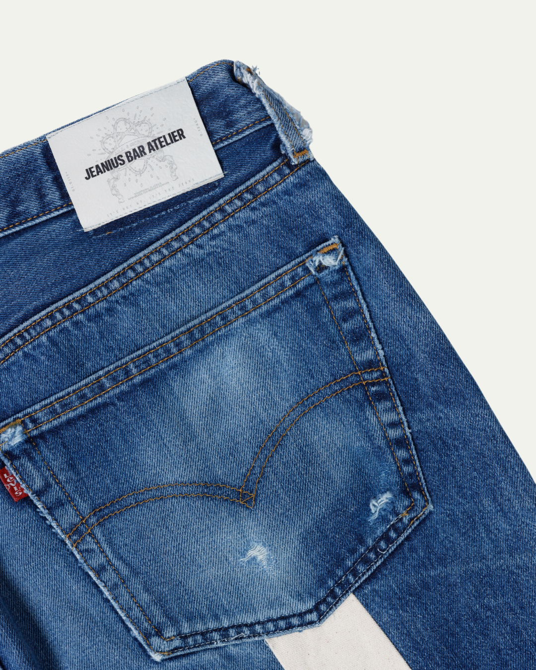 INDIGO WHISKER ARCH DENIM W36/L33