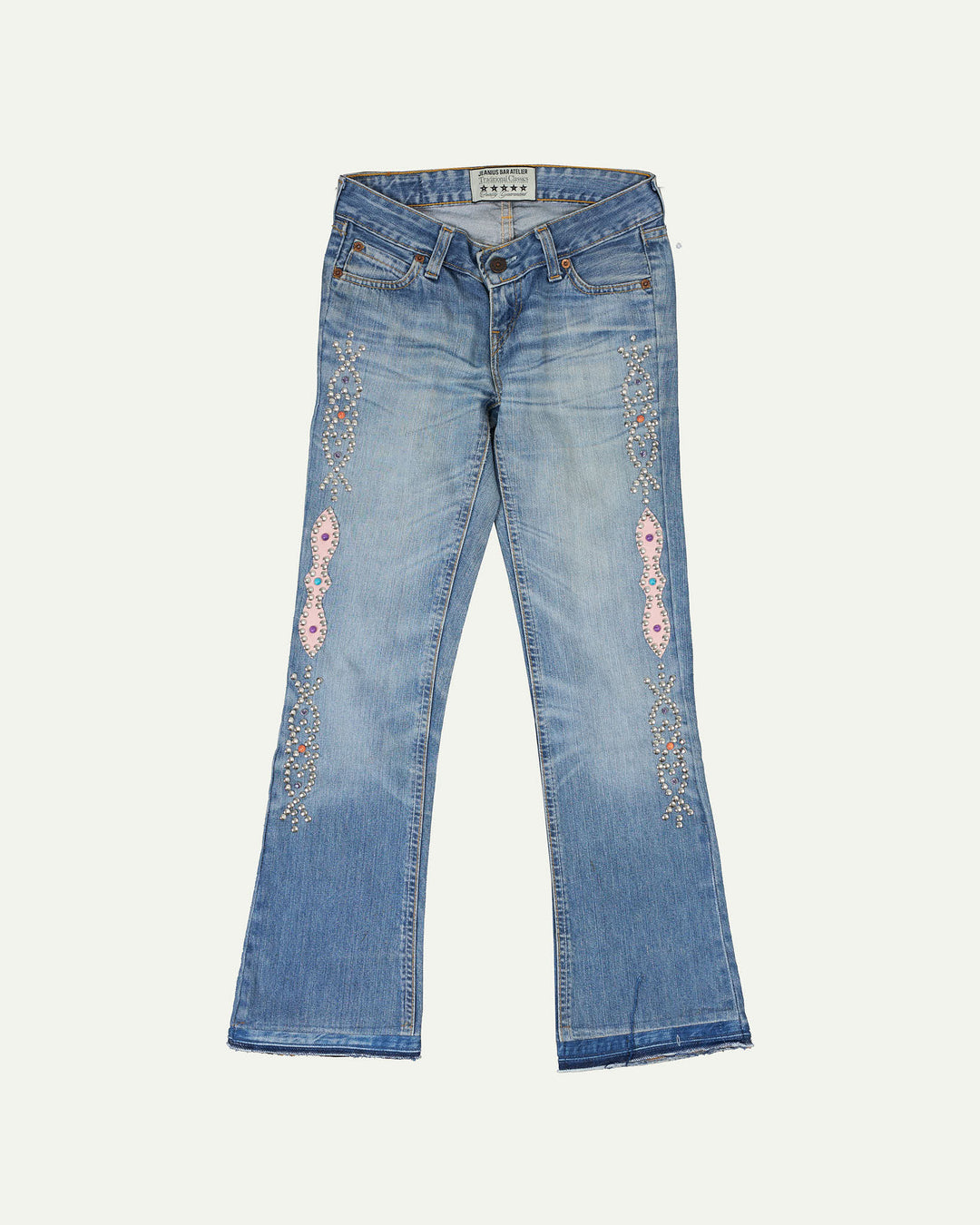 Western Studded Denim One of One 28/29