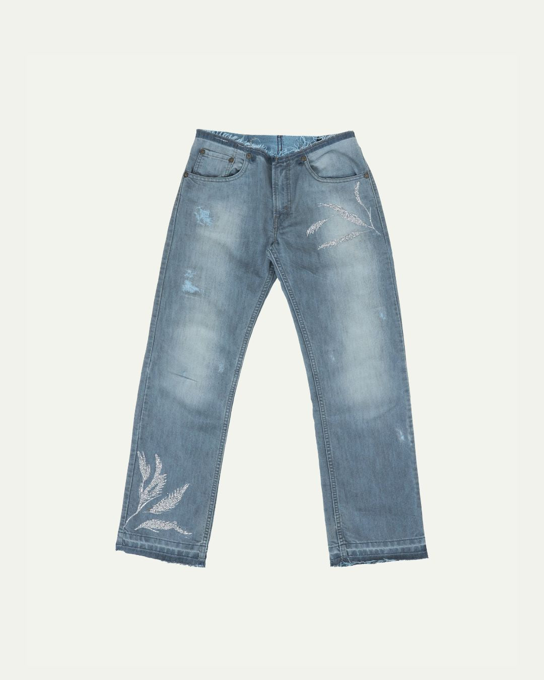 Washed Diamante Jean W29