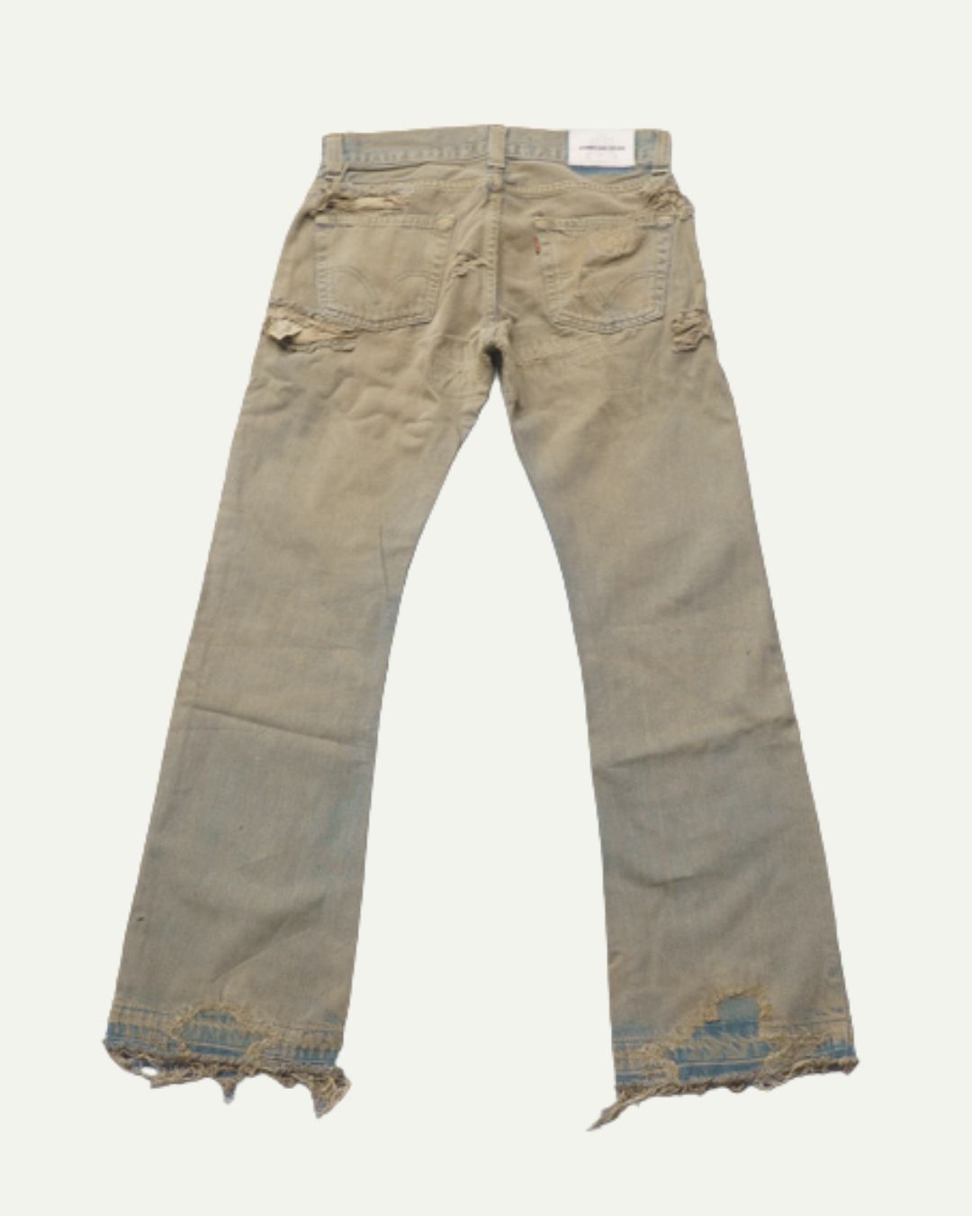 DISTRESSED SANDWASH DENIM W32 / L32