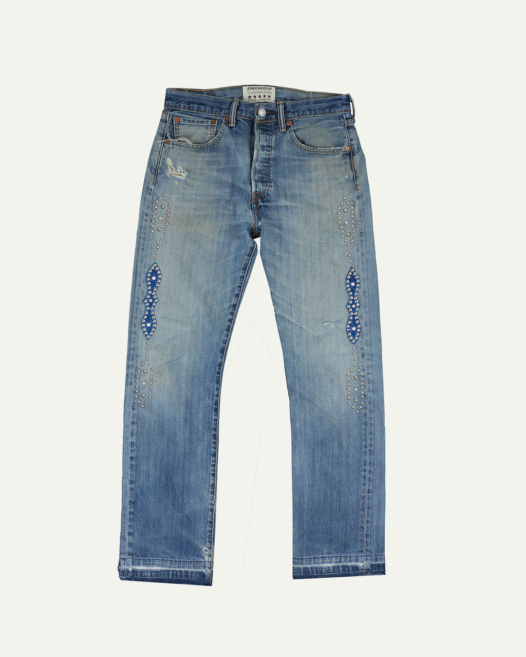 Western Studded Denim One of One 31/31.5