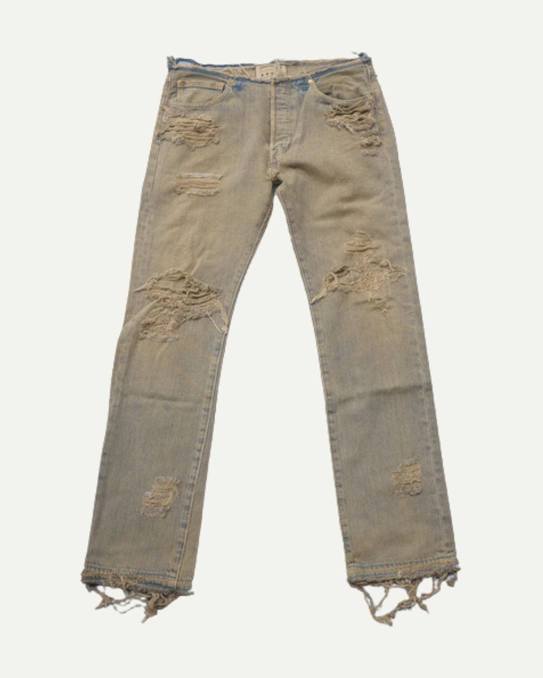 SANDWASH NO-WAIST TRASHER DENIM W33 / L32