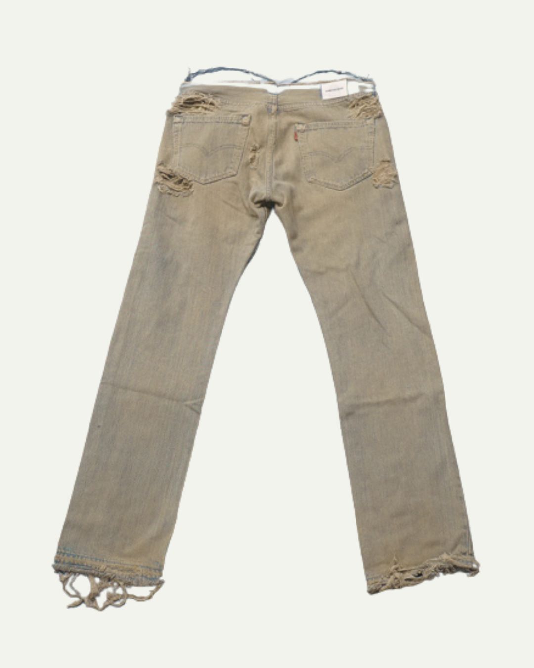 SANDWASH NO-WAIST TRASHER DENIM W33 / L32