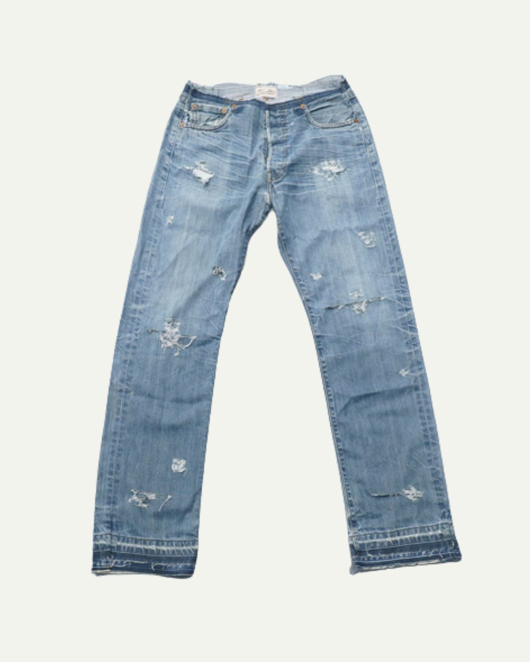 COOL TONE NO-WAIST TRASHER DENIM W28 / L31