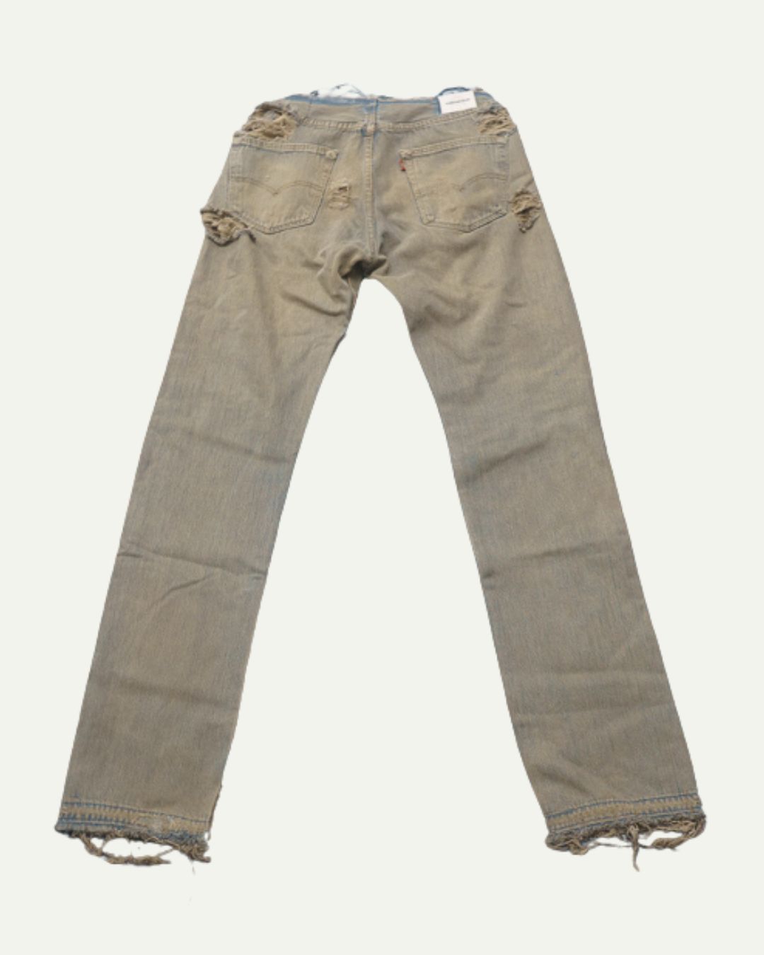 SANDWASH NO-WAIST TRASHER DENIM W30 / L35