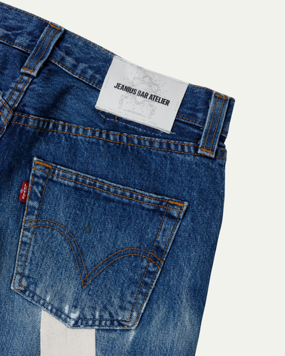INDIGO FADE ARCH DENIM W28/L30