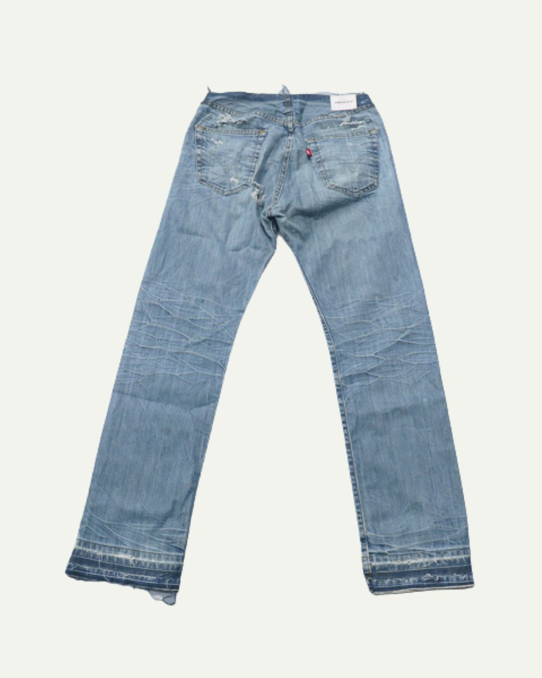 COOL TONE NO-WAIST TRASHER DENIM W28 / L31