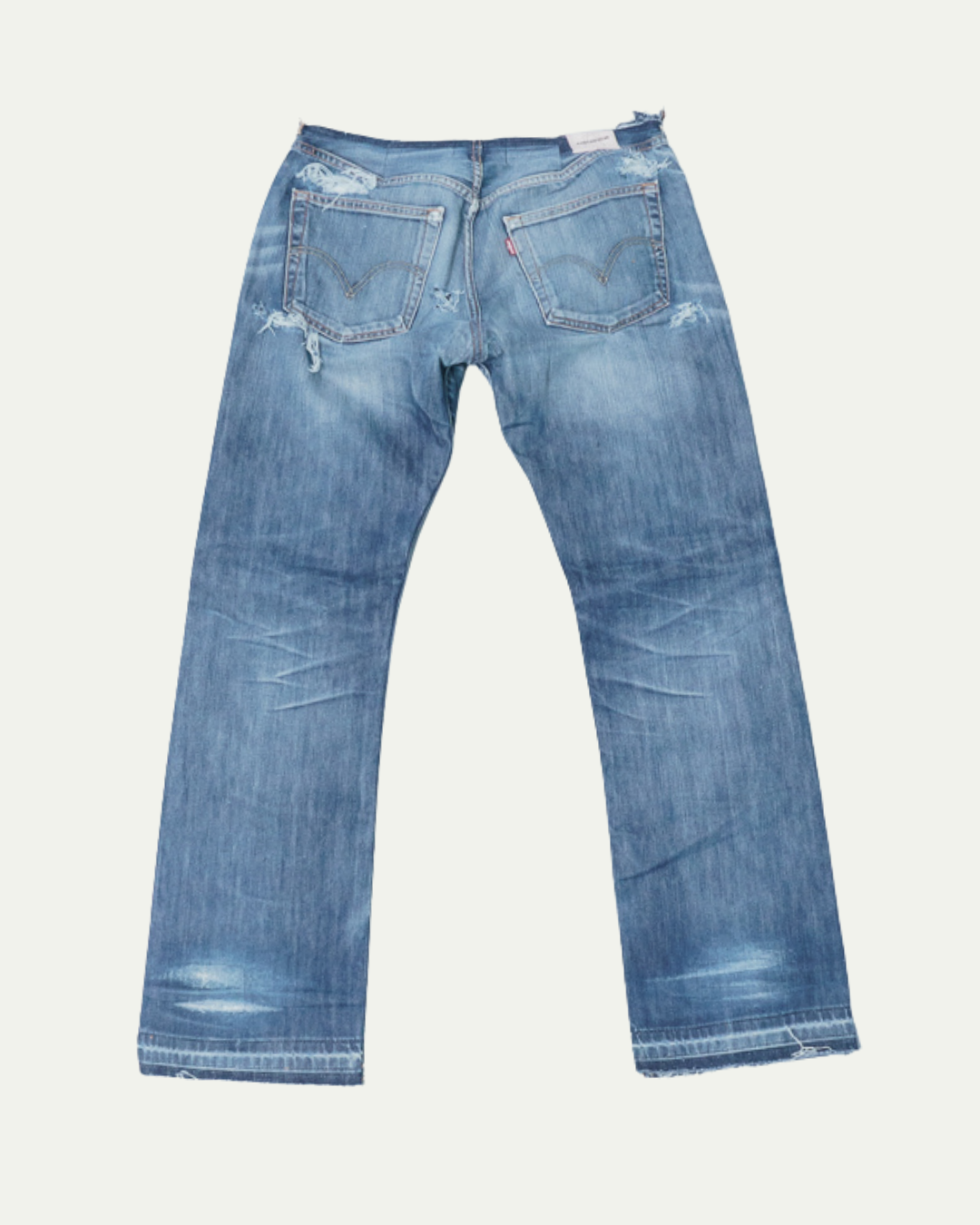 NO-WAIST TRASHER DENIM INDIGO W35 / L34