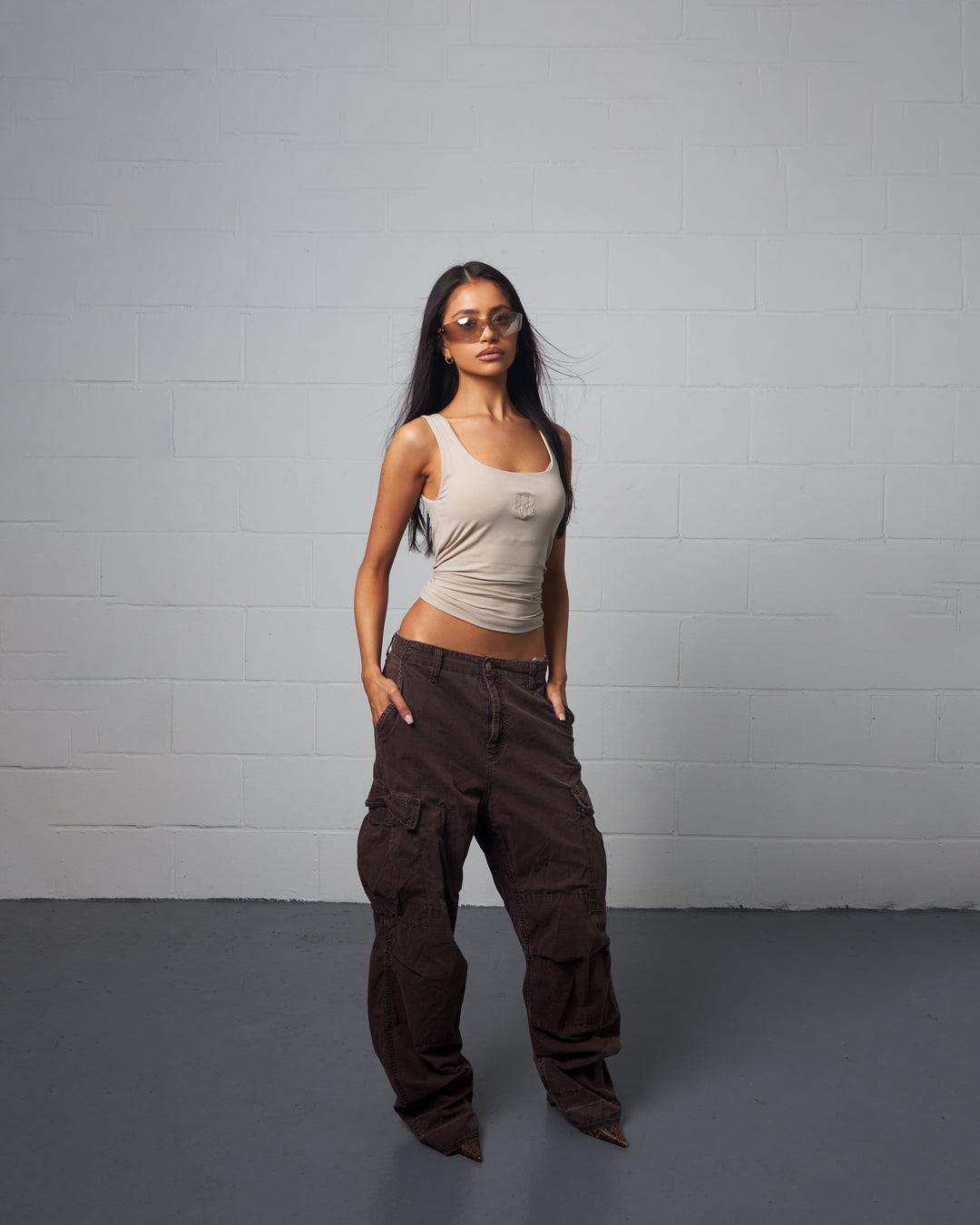 CHOCOLATE CARGO PANT 006