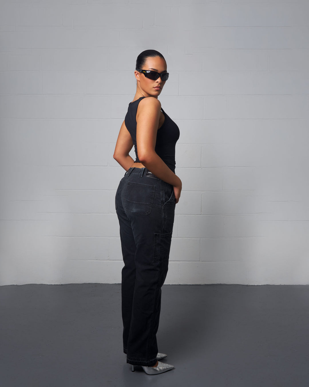 WASHED BLACK CLASSIC CARPENTER 045