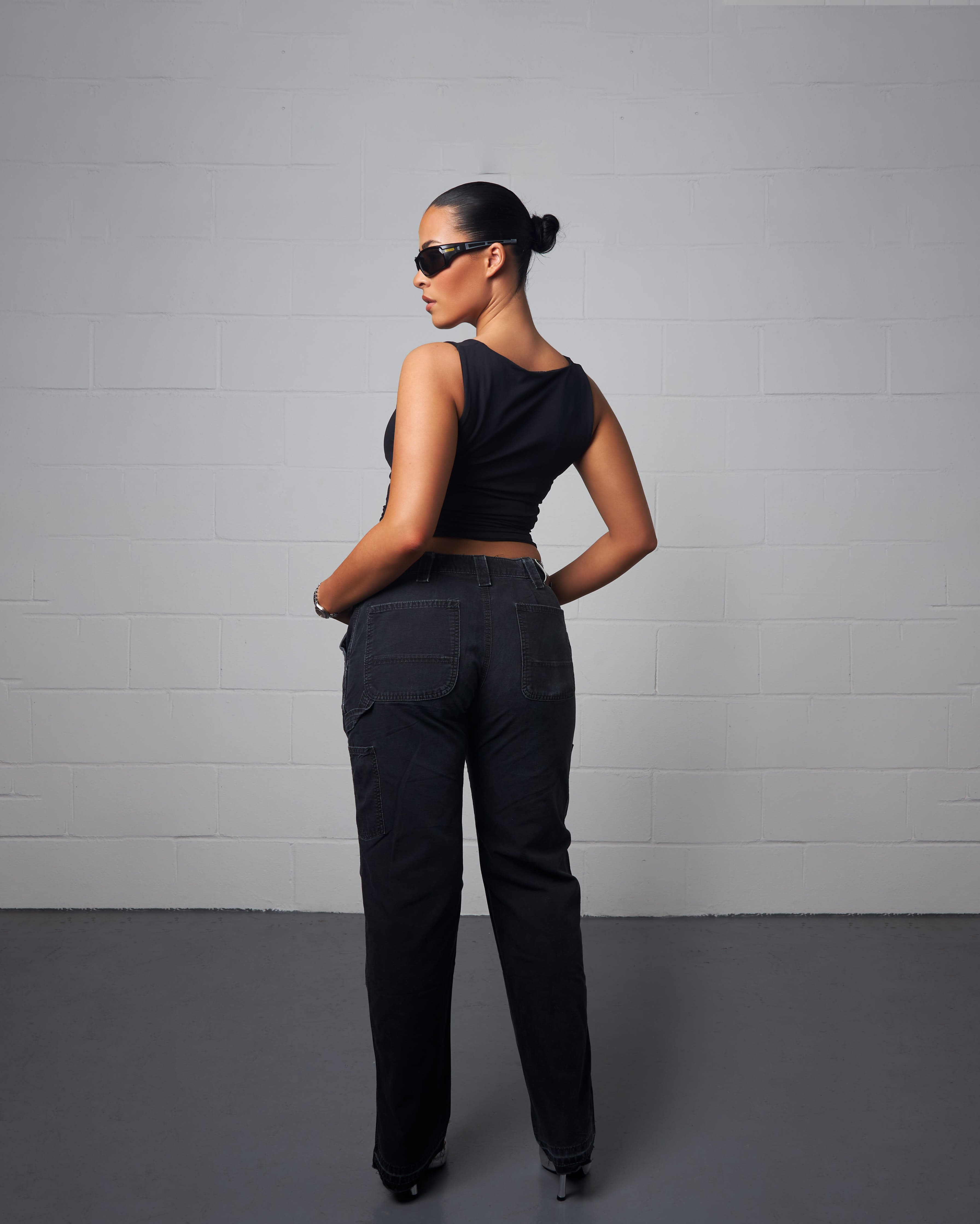 WASHED BLACK CLASSIC CARPENTER 045