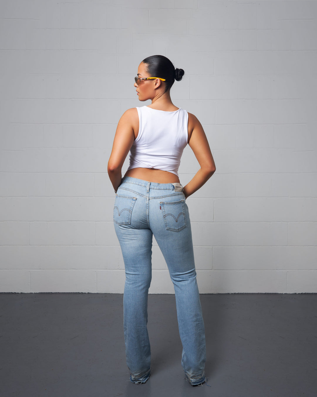 BABY BLUE FLAIR JEAN 043