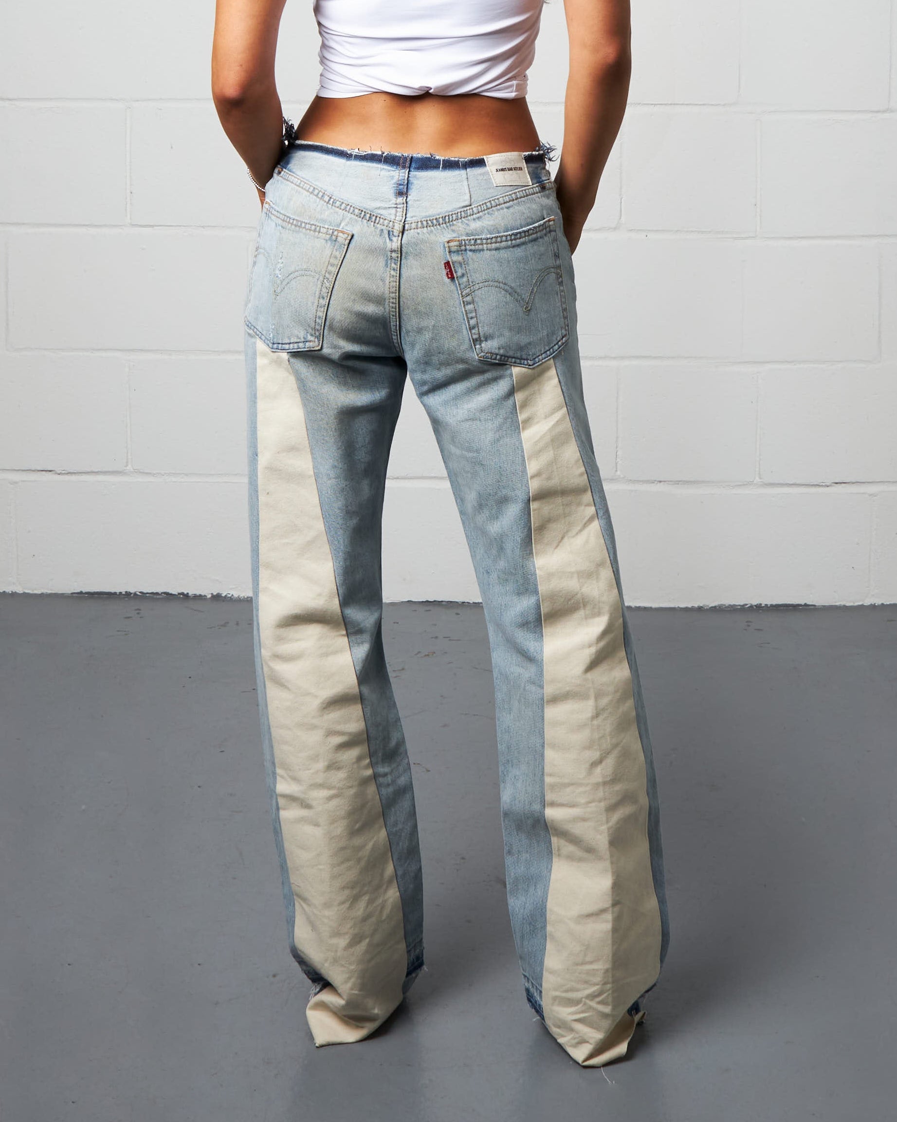 NO-WAIST TRASHER ARCH DENIM