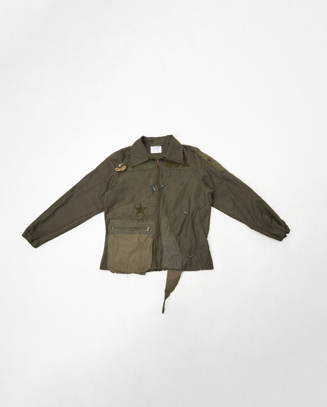 MILITIA PATCHWORK JACKET 002