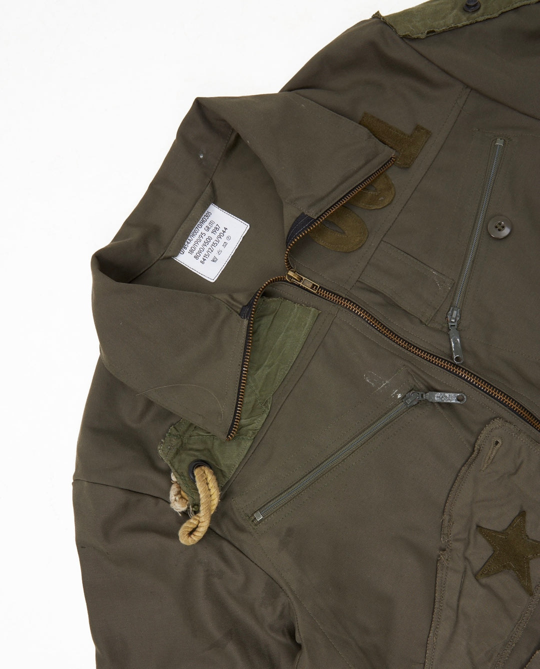 MILITIA PATCHWORK JACKET 002