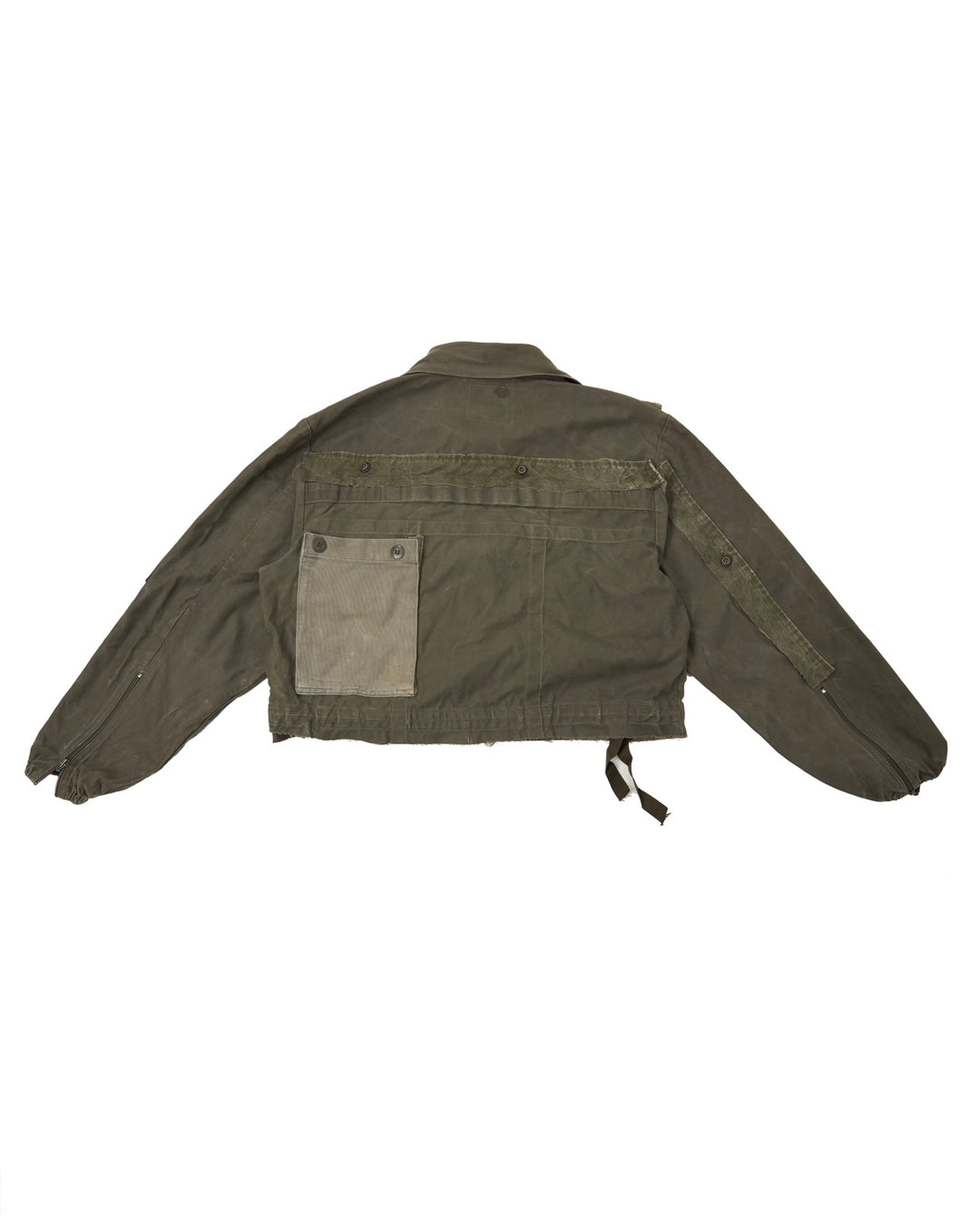 MILITIA PATCHWORK CROP JACKET 003