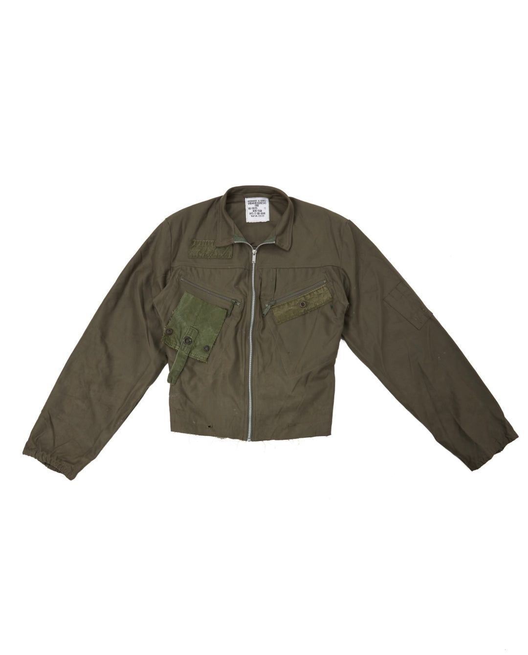 MILITIA PATCHWORK FITTED JACKET 004
