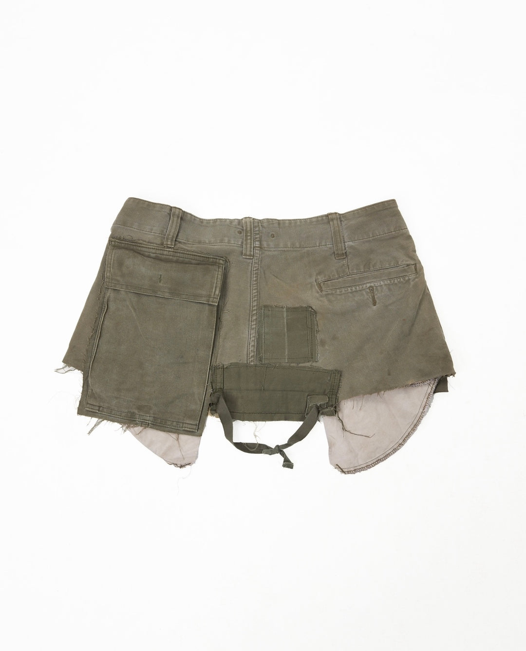 MILITIA PATCHWORK MINI SKIRT 007