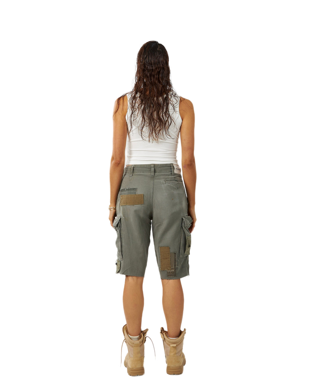 MILITIA PATCHWORK JORTS 002